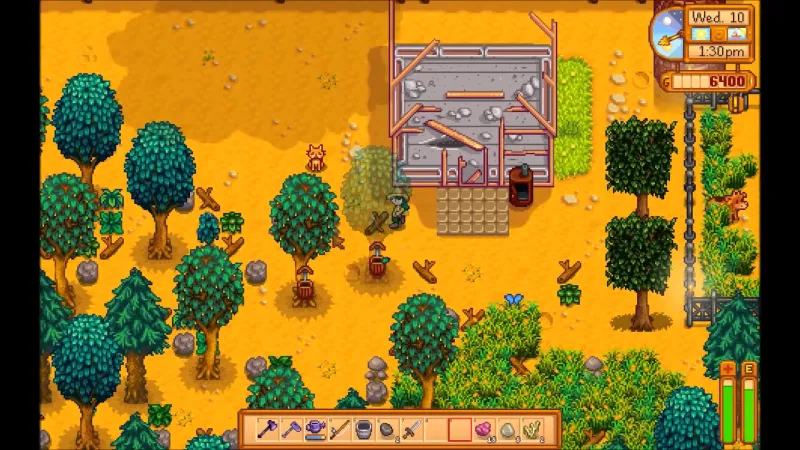 The greenhouse building on the farm — Ancient Fruit’s permanent home
